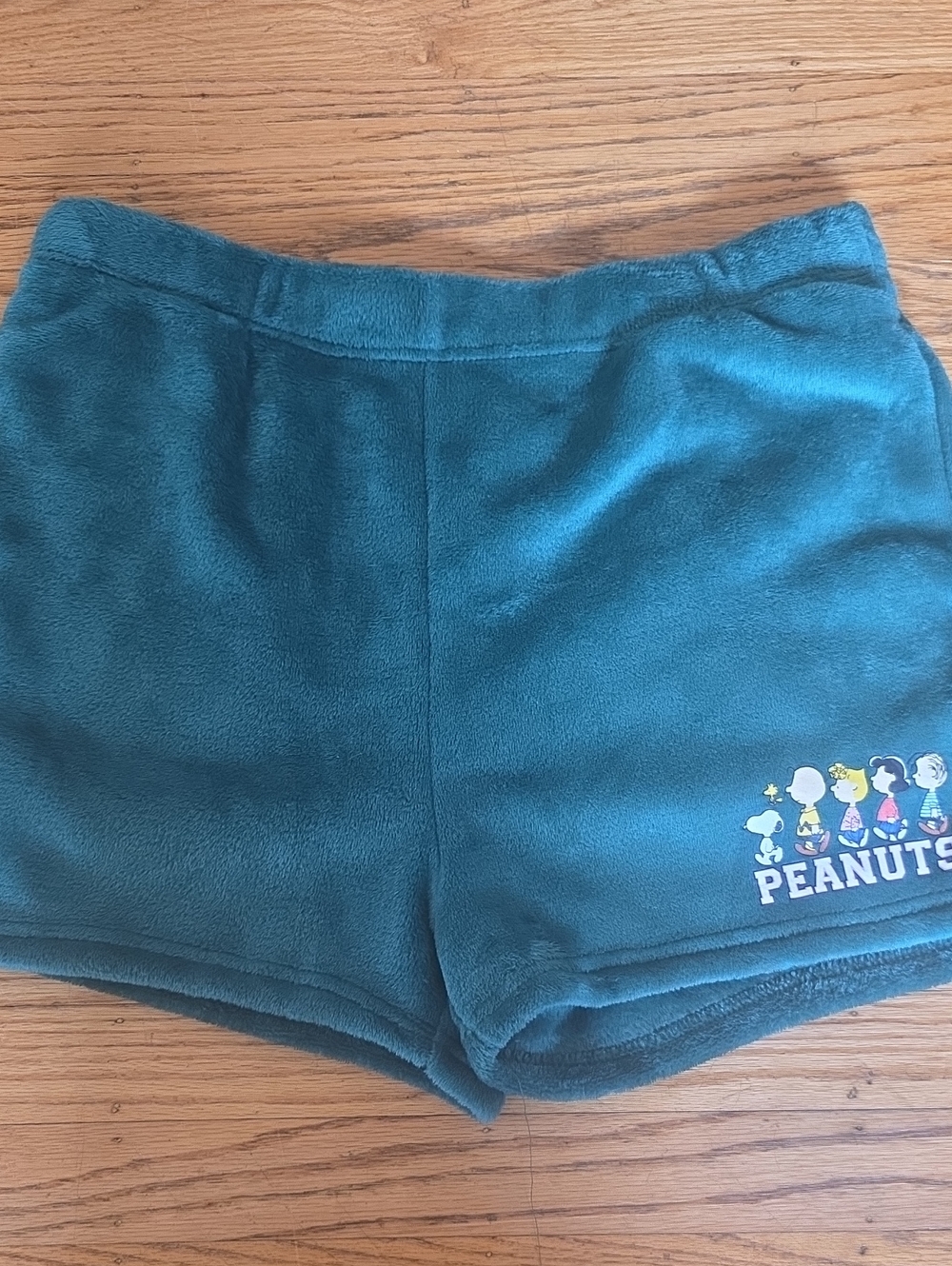 Peanuts  Fleece Shorts, Sz XL